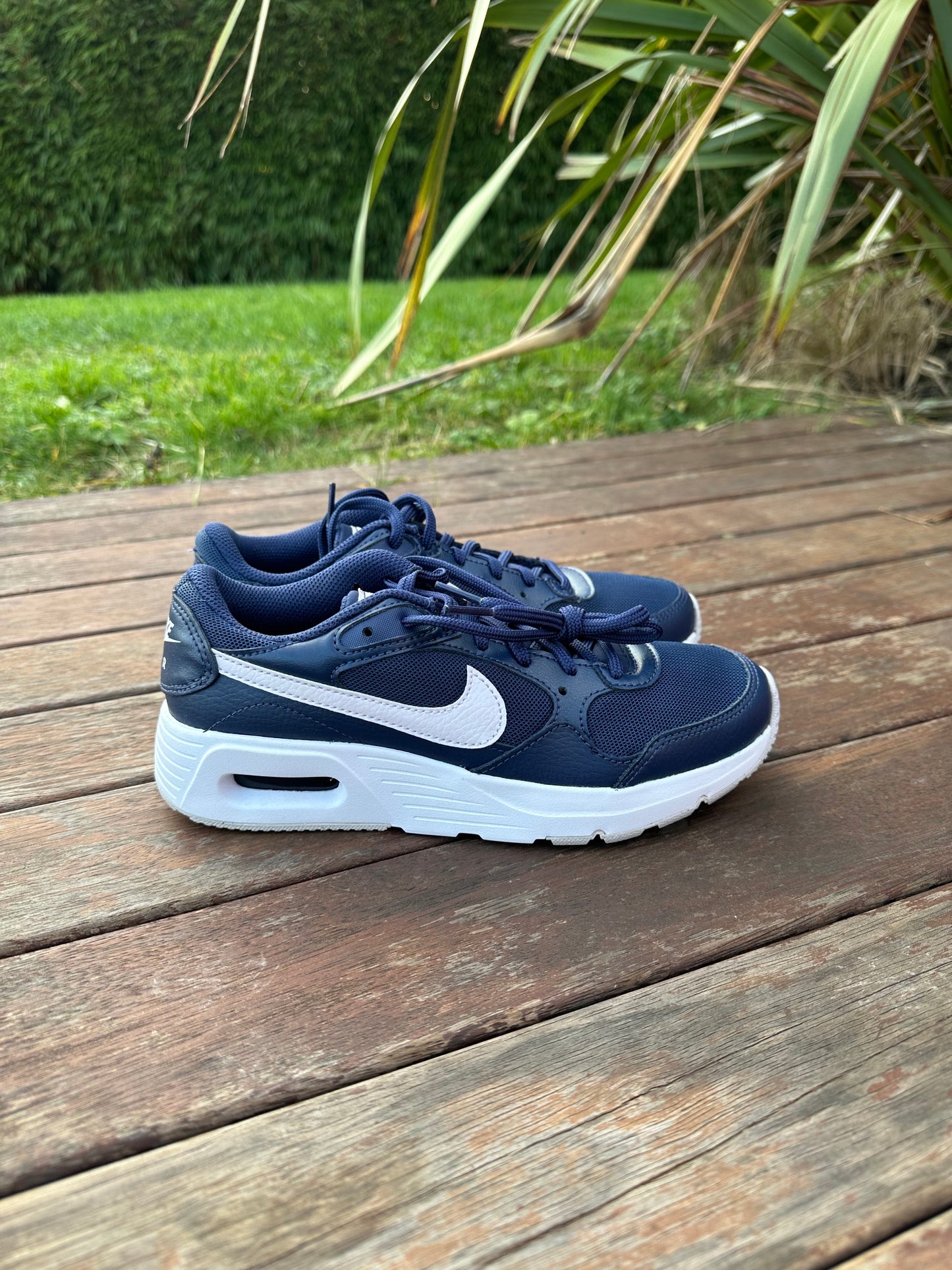 basket nike air max sc bleu